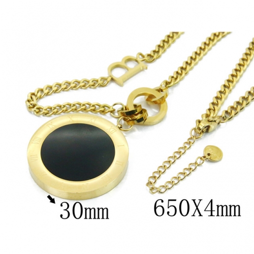 BC Wholesale Stainless Steel 316L Jewelry Necklace NO.#HY09N1096HLT