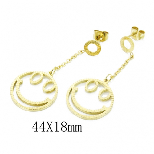 BC Jewelry Wholesale Stainless Steel 316L Earrings NO.#BC80E0520JL