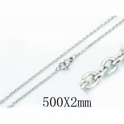 Wholesale Stainless Steel 316L Chains Necklace NO.#BC70N0542ZN