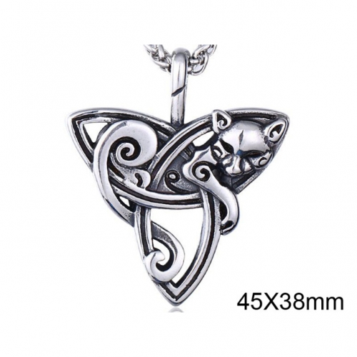 BC Wholesale Stainless Steel 316L Jewelry Pendant Without Chain NO.#SJ14P567