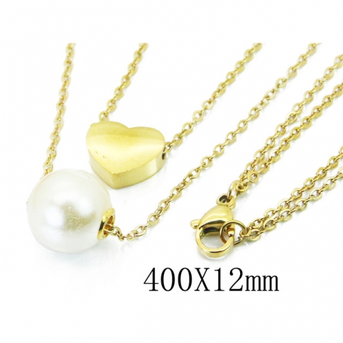 BC Wholesale Stainless Steel 316L Necklace NO.#BC62N0422NW
