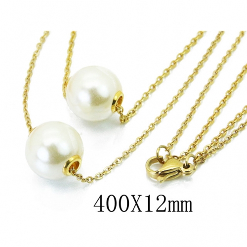 BC Wholesale Stainless Steel 316L Necklace NO.#BC62N0424NE