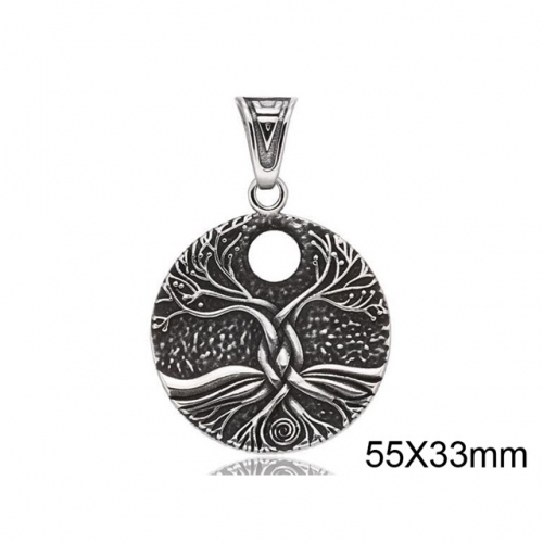 BC Wholesale Stainless Steel 316L Jewelry Pendant Without Chain NO.#SJ14P397