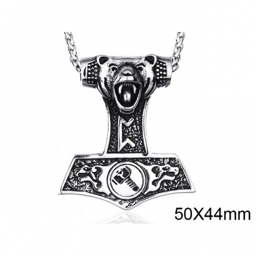 BC Wholesale Stainless Steel 316L Jewelry Pendant Without Chain NO.#SJ14P226