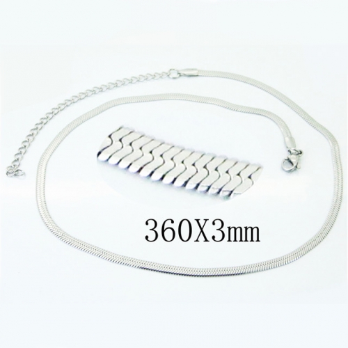 BC Wholesale Jewelry Stainless Steel 316L Chains NO.#BC40N1195JL