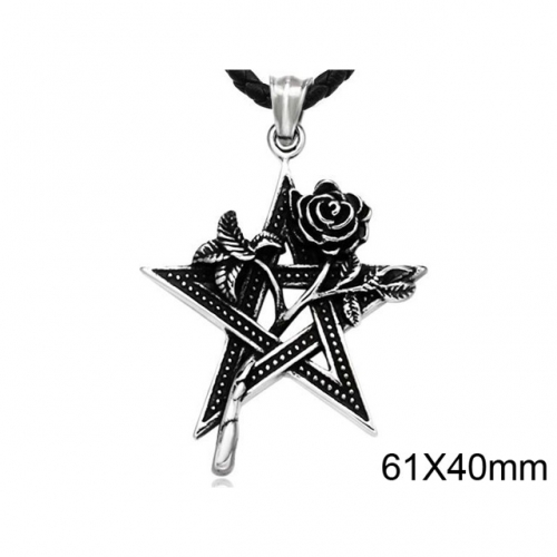 BC Wholesale Stainless Steel 316L Jewelry Pendant Without Chain NO.#SJ14P461