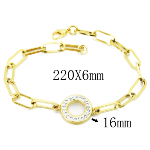 BC Wholesale Jewelry Stainless Steel 316L Bracelets NO.#BC62B0381NQ