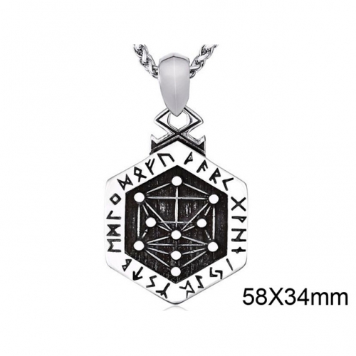 BC Wholesale Stainless Steel 316L Jewelry Pendant Without Chain NO.#SJ14P534