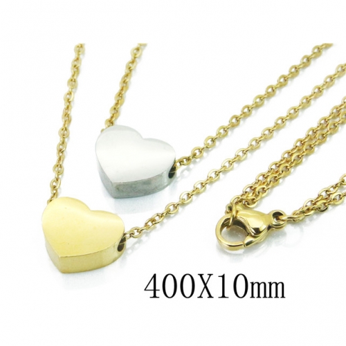 BC Wholesale Stainless Steel 316L Necklace NO.#BC62N0420ML