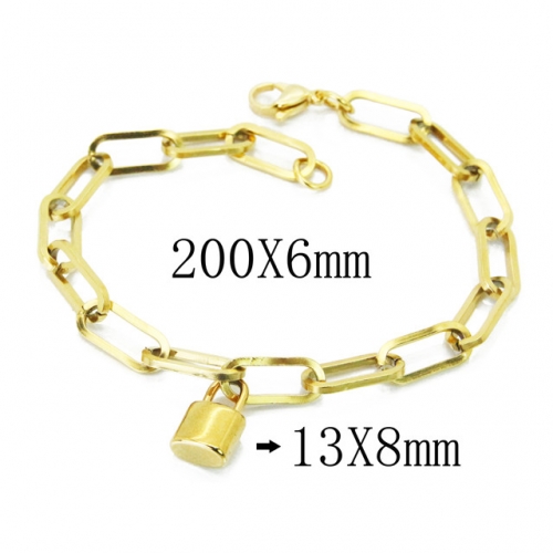 BC Wholesale Jewelry Stainless Steel 316L Bracelets NO.#BC62B0382MC