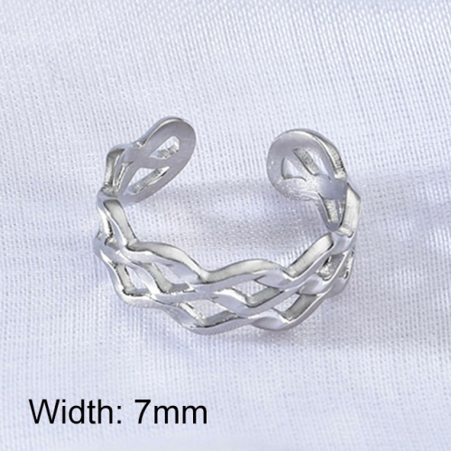 BC Wholesale Stainless Steel 316L Jewelry Rings NO.#SJ43R167
