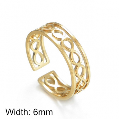 BC Wholesale Stainless Steel 316L Jewelry Rings NO.#SJ43R078