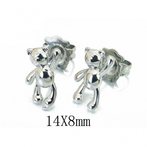 BC Jewelry Wholesale Stainless Steel 316L Earrings NO.#BC21E0112HHA