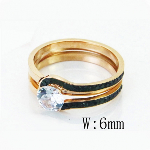 BC Wholesale Stainless Steel 316L Jewelry Rings NO.#BC19R0786HHG