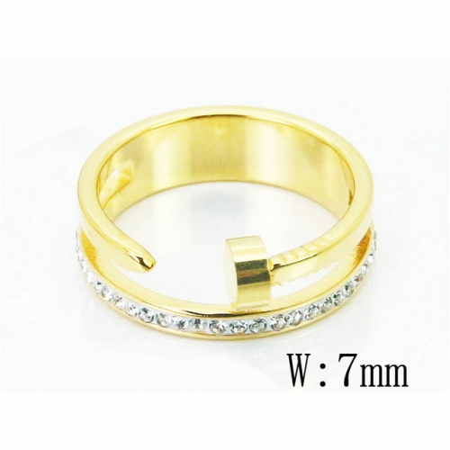 BC Wholesale Stainless Steel 316L Jewelry Rings NO.#BC19R0821HXX
