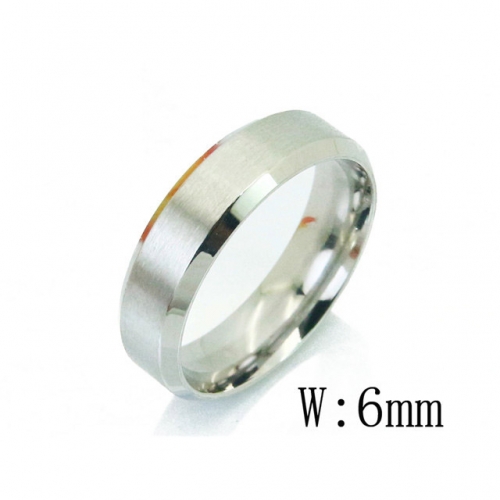 BC Wholesale Stainless Steel 316L Jewelry Rings NO.#BC23R0110IL