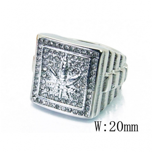 BC Wholesale Stainless Steel 316L Jewelry Rings NO.#BC15R1590HJQ