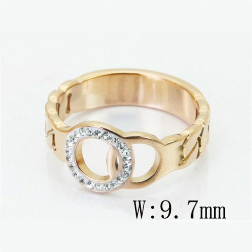 BC Wholesale Stainless Steel 316L Jewelry Rings NO.#BC19R0817HEE