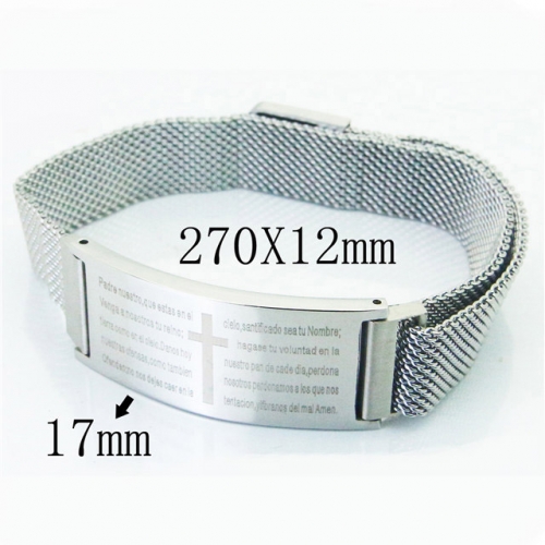 BC Wholesale Stainless Steel 316L Bracelet NO.#BC23B0459HME