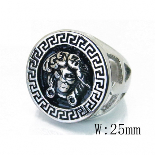 BC Wholesale Stainless Steel 316L Jewelry Rings NO.#BC15R1584HZL