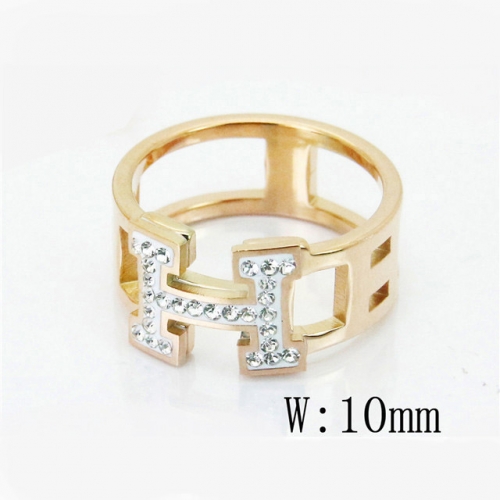 BC Wholesale Stainless Steel 316L Jewelry Rings NO.#BC19R0840PQ