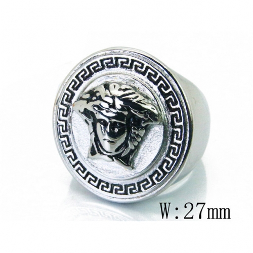 BC Wholesale Stainless Steel 316L Jewelry Rings NO.#BC15R1587HZL