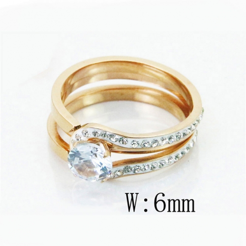 BC Wholesale Stainless Steel 316L Jewelry Rings NO.#BC19R0794HHD