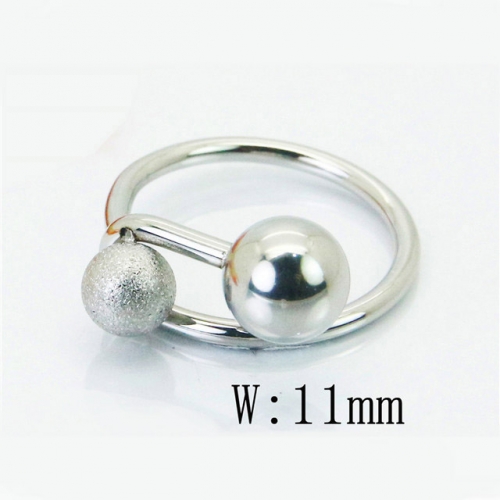 BC Wholesale Stainless Steel 316L Jewelry Rings NO.#BC19R0785NX