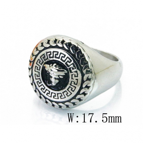 BC Wholesale Stainless Steel 316L Jewelry Rings NO.#BC15R1582HZL