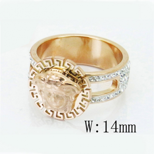 BC Wholesale Stainless Steel 316L Jewelry Rings NO.#BC19R0846HIE