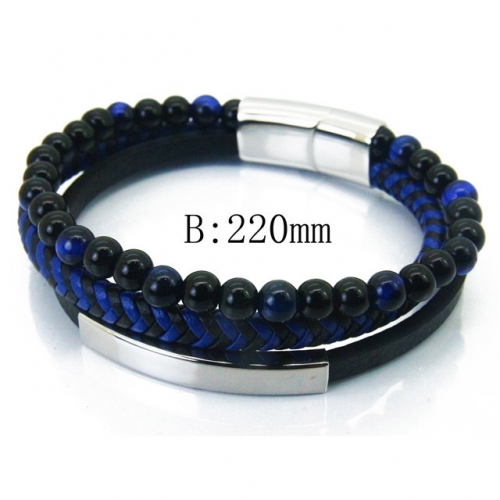 BC Wholesale Jewelry Leather Bracelet NO.#BC23B0424IHQ