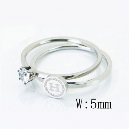 BC Wholesale Stainless Steel 316L Jewelry Rings NO.#BC19R0772OE