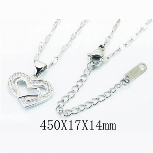 BC Wholesale Jewelry Stainless Steel 316L Necklace NO.#BC19N0253NQ