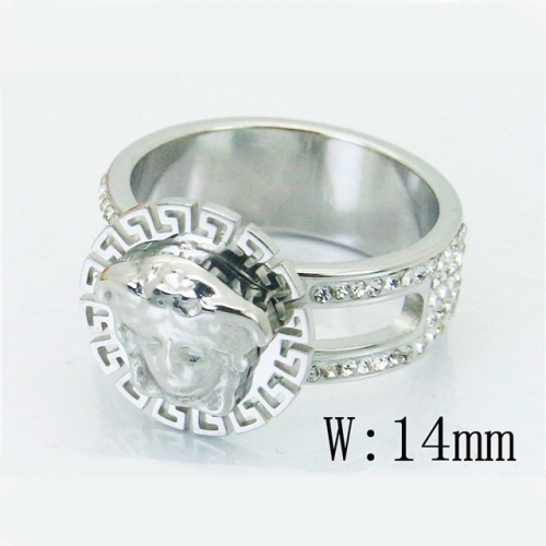 BC Wholesale Stainless Steel 316L Jewelry Rings NO.#BC19R0848HHR