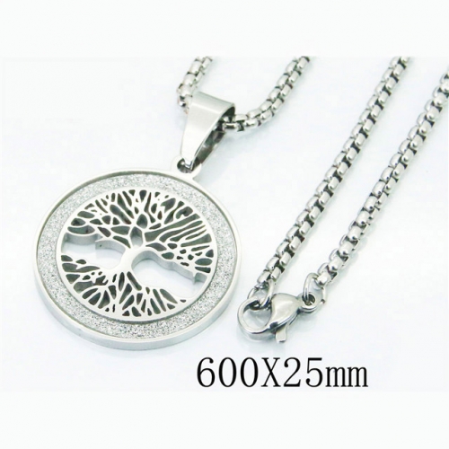 BC Wholesale Jewelry Stainless Steel 316L Necklace NO.#BC09N1106NT