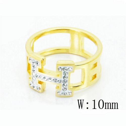 BC Wholesale Stainless Steel 316L Jewelry Rings NO.#BC19R0841PD