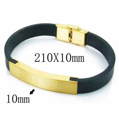 BC Wholesale Jewelry Leather Bracelet NO.#BC23B0447HKA