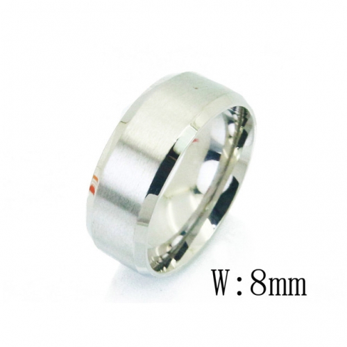 BC Wholesale Stainless Steel 316L Jewelry Rings NO.#BC23R0112JE