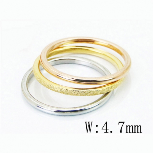 BC Wholesale Stainless Steel 316L Jewelry Rings NO.#BC19R0775HFF