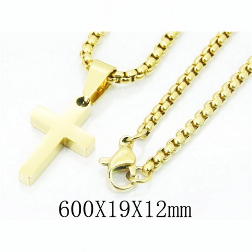 BC Wholesale Jewelry Stainless Steel 316L Necklace NO.#BC09N1101OX