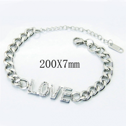 BC Wholesale Stainless Steel 316L Bracelet NO.#BC19B0601OZ