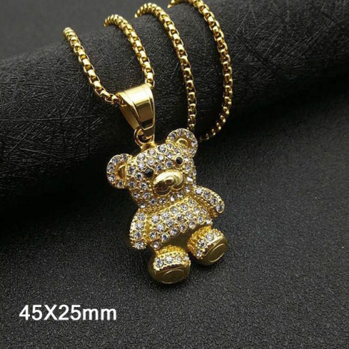 BC Wholesale Stainless Steel 316L Animal Shape Pendant Without Chain NO.#SJ40P371