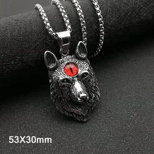 BC Wholesale Stainless Steel 316L Evil Eye Pendant Without Chain NO.#SJ40P292