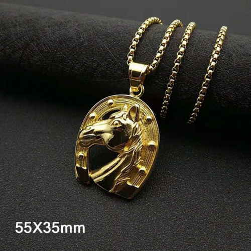 BC Wholesale Stainless Steel 316L Animal Shape Pendant Without Chain NO.#SJ40P069