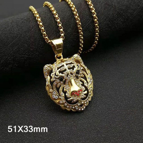 BC Wholesale Stainless Steel 316L Animal Shape Pendant Without Chain NO.#SJ40P093