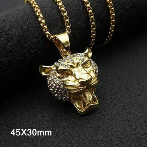BC Wholesale Stainless Steel 316L Animal Shape Pendant Without Chain NO.#SJ40P135