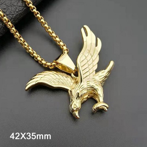 BC Wholesale Stainless Steel 316L Animal Shape Pendant Without Chain NO.#SJ40P216