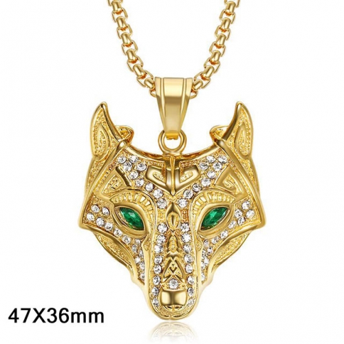 BC Wholesale Stainless Steel 316L Animal Shape Pendant Without Chain NO.#SJ40P449