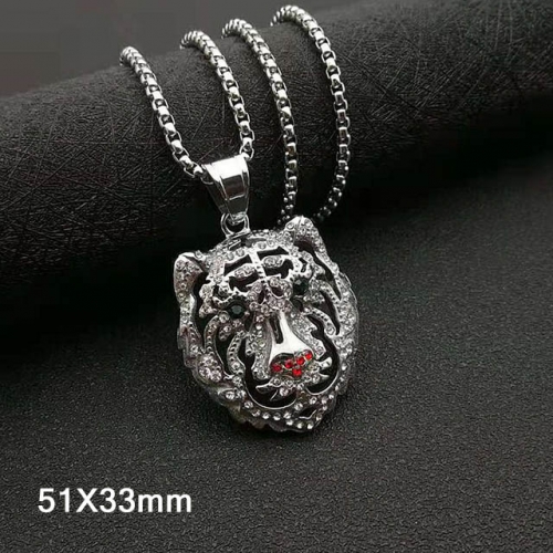 BC Wholesale Stainless Steel 316L Animal Shape Pendant Without Chain NO.#SJ40P094
