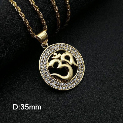 BC Wholesale Stainless Steel 316L Scripture Series Pendants Without Chain NO.#SJ40P278